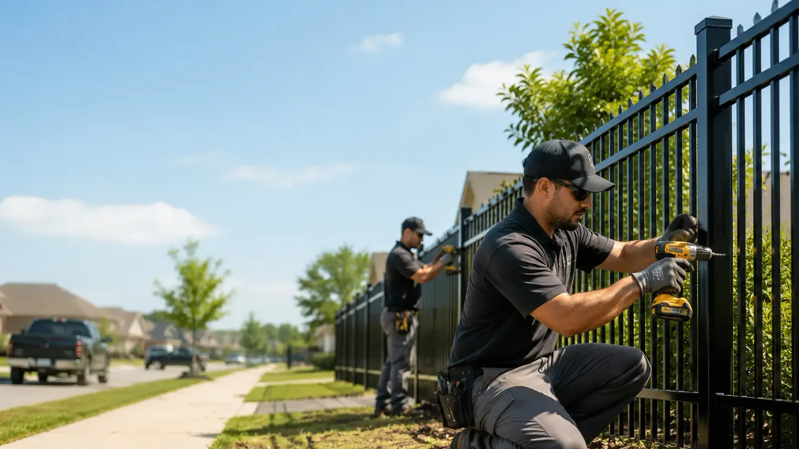 Metal Fence Installation in Jewell, OH